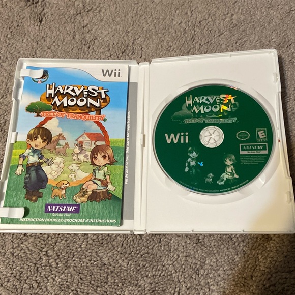 Harvest Moon Tree of Tranquility Nintendo Wii Authentic Case, Disc and Booklet - Picture 3 of 6